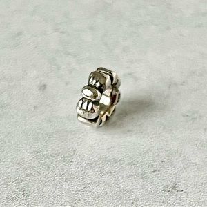 Pandora Sterling Silver Bow Charm Spacer Retired Charm